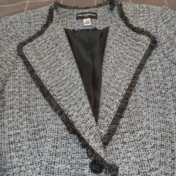 Karl Lagerfeld Boucle Blazer - Picture 7 of 12